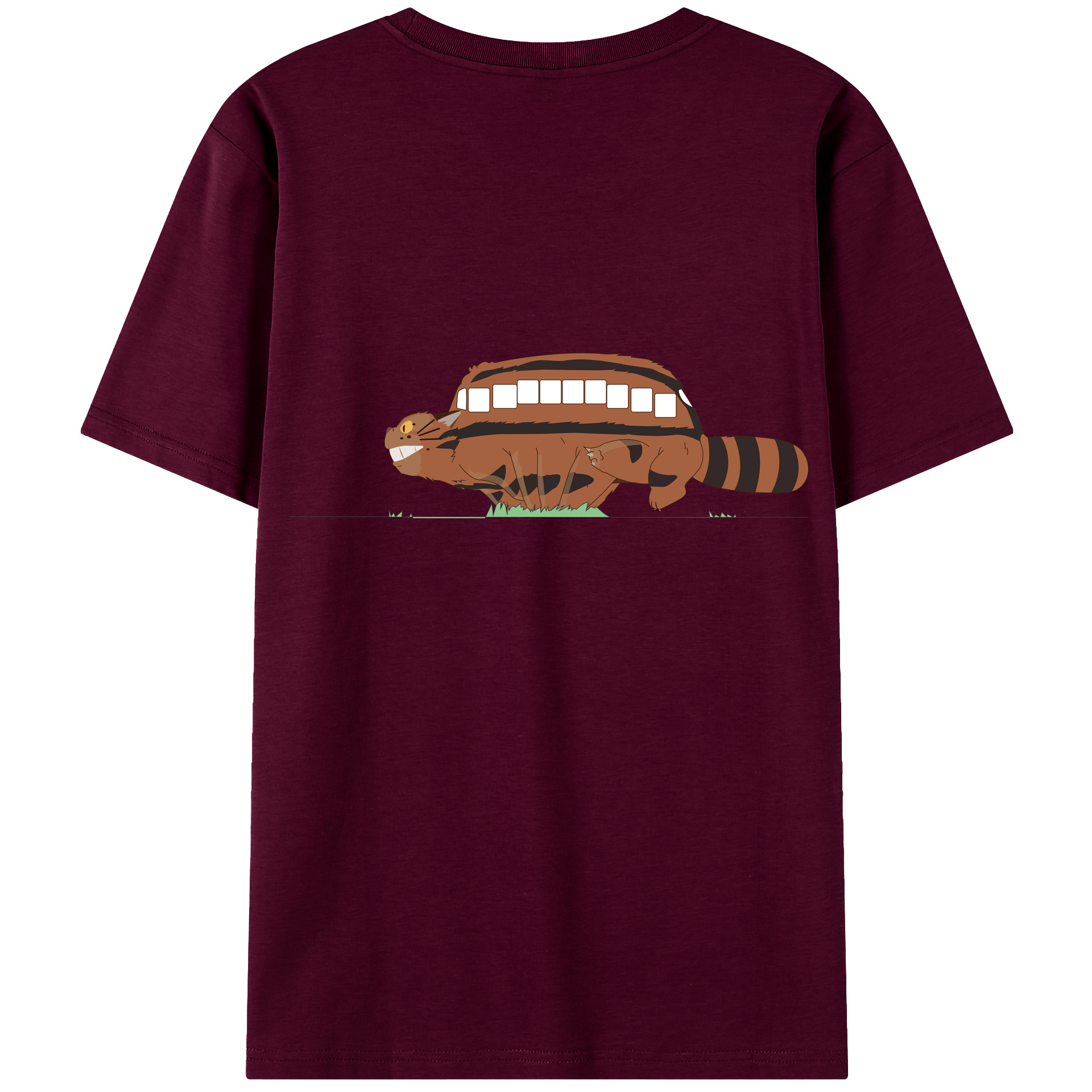 （画像用） となりのトトロ 草壁メイ 草壁サツキ My Neighbor Totoro Satsuki Kusakabe Mei Kusakabe レディース半袖Tシャツ(バックプリント)